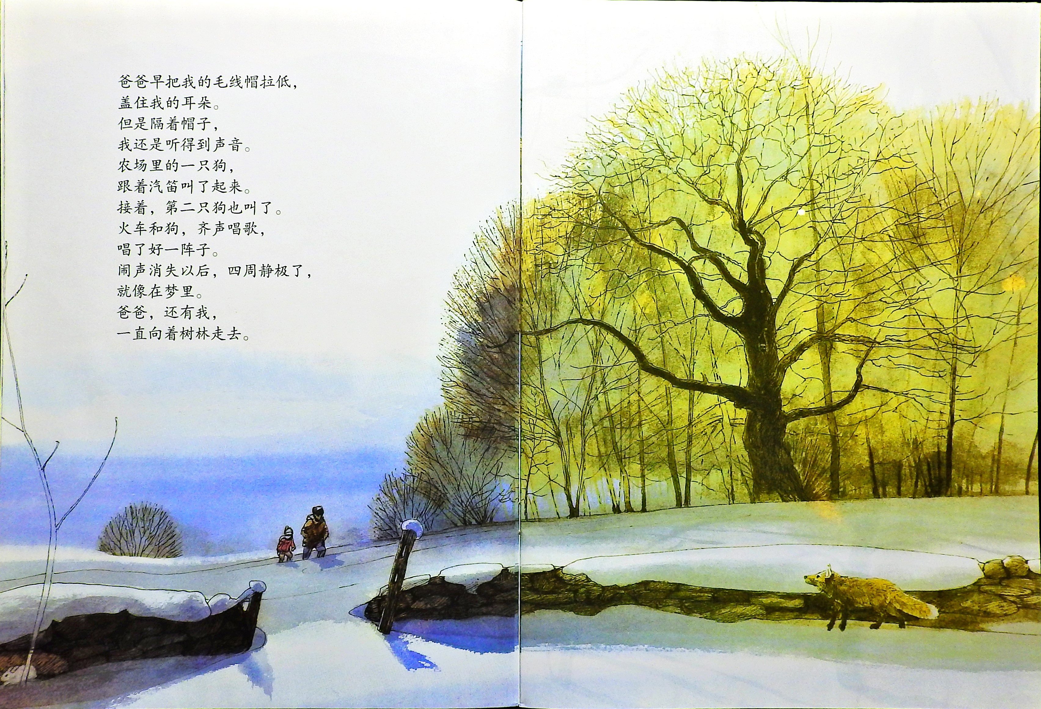 月下看猫头鹰 (05),绘本,绘本故事,绘本阅读,故事书,童书,图画书,课外阅读